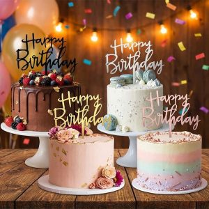 Happy Birthday Topper za Torto